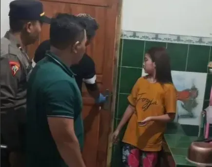 Lokasi perampokan yang menimpa seorang ibu rumah tangga di Tuban, Jawa Timur.