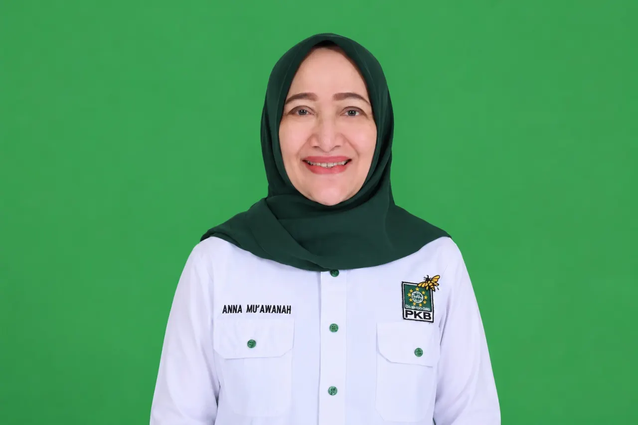 Potret Anna Mu'awanah, mantan Bupati Bojonegoro yang kini masuk dalam susunan kepengurusan DPC PKB Tuban.